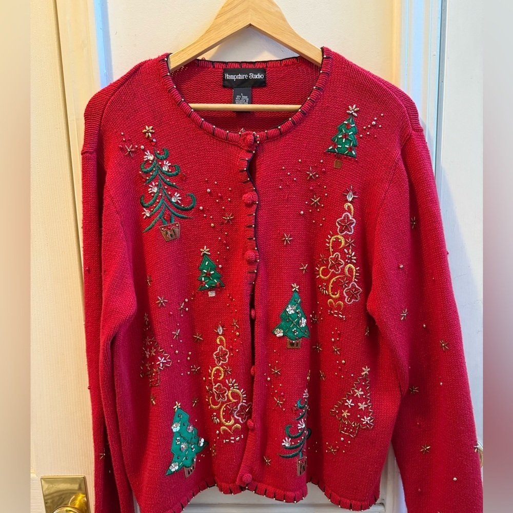 Hampshire Studio Christmas Cardigan